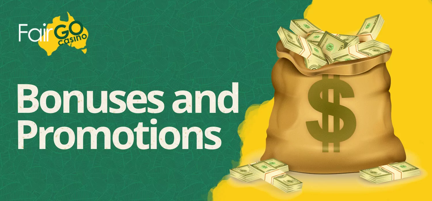 bonuses and promotions