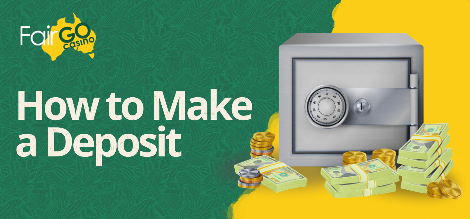 how to make a deposit