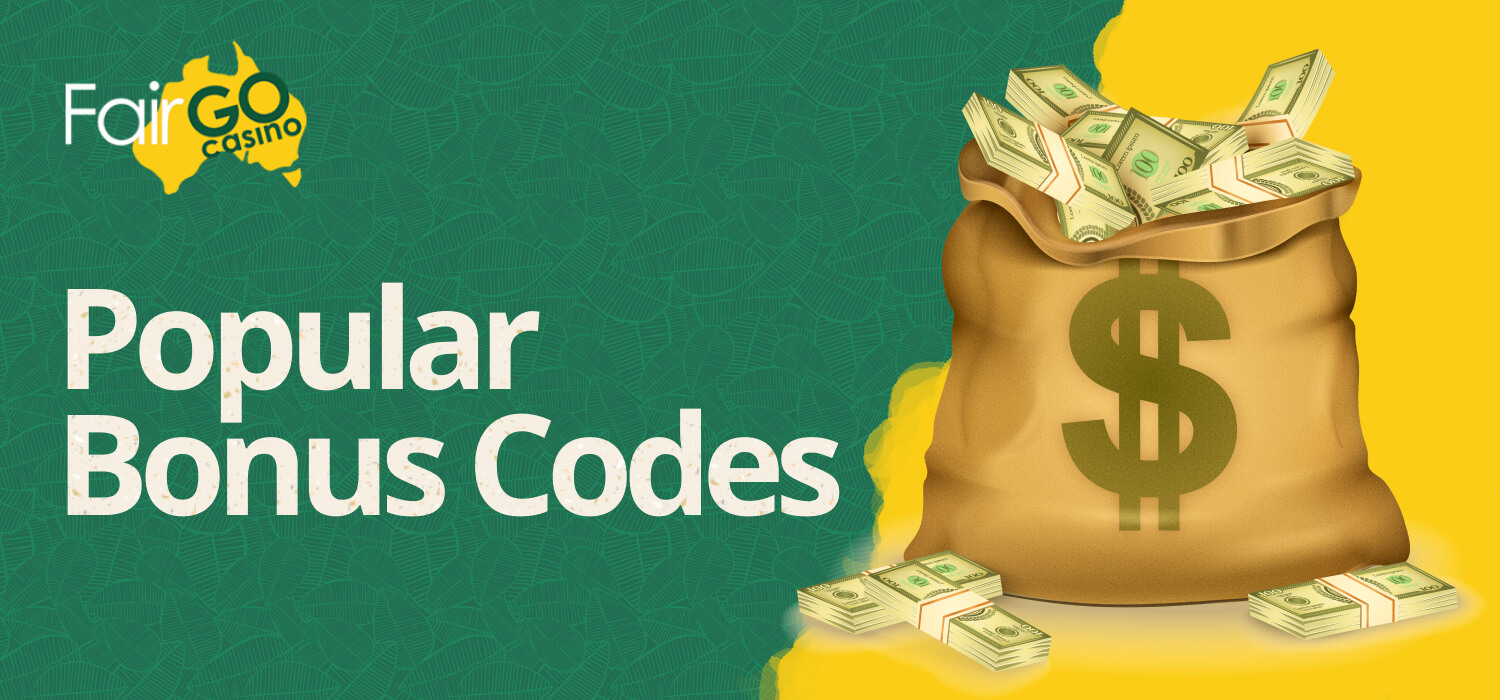 popular bonus codes